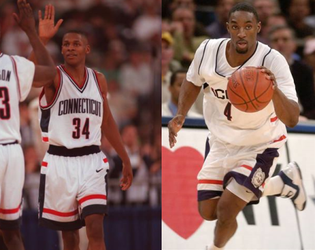 UConn studs of yesteryear:  Ray-Ray and B-Gor